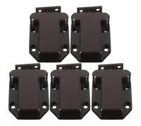 5pcs Coffee Abs Push Catch Cabinet Door Lock for Cupboard Latches