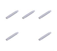 5pcs Collapsible PE Hose for Camping Water Buckets, Extendable Tube 7.5-16.5cm