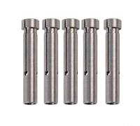 5PCS Collet Reducing Adapters for CNC Machines, Chuck Conversion Head, Engraving Machine Handle Accessories (3.17mm to 2.35mm)