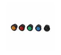 5Pcs Color mixing KCD1 220v ON/OFF 3Pin Round Rocker Switch LED With light