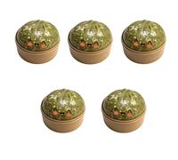 5Pcs Colorful Dumpling Squishes with Steamer Stress Ball Fidgets Sensory Toy Simulation Food Fun for Kids, Teens & Adults