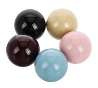 5pcs Colorful round Perfume Ball Lid for Spray Bottles, Plastic | Electroplated High Gloss Finish, Leak Reduction Design, for Refillable Atomizers, Travel and Gift Presentation
