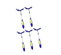 5Pcs Compact Light Pen Ballpoint with Sticky Note and Lanyard for Travelling Note Taking in Various Environments Multifunctional LED