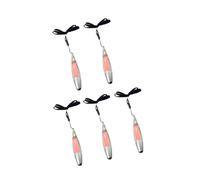 5Pcs Compact Light Pen Ballpoint with Sticky Note and Lanyard for Travelling Taking in Various Environments Sticky Light