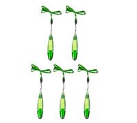 5Pcs Compact Light Pen Ballpoint with Sticky Note and Lanyard for Travelling Taking in Various Environments Sticky Light