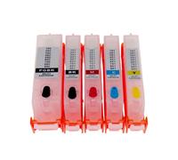 5pcs Compatible Ink Cartridges Compatible With PGI-480 CLI-481 Refillable Compatible With TS6140 TR7540 TR8540 Printers With ARC Chips