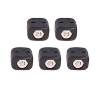 5Pcs Compound Bows Fastener Buckle Fastener Clip Drop Away Arrows Rest Clamp Buckle For Adjusting Bowstring Compound Bows Fastener Clip For Adjusting Bowstring