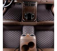 5PCS Comprehensive Automobile Floor Liners Strong Against Slide Face Continuous Border Global Suitable Automobiles SUVs Footwear Not Slip Hexagonal Texture Car Rugs