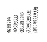 5PCS Compression Spring 1.0mm Wire Diameter 5-50mm Length 13mm OD Small Springs(1.0 x13x50mm)