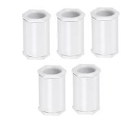 5PCS Conduit Adaptor Double Female PVC Lock Nut for 20mm Tube Dia Seal Connect for Conduit Box DIY Project