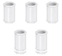 5Pcs Conduit Adaptor, Double Female PVC Lock Nut for 20mm Tube Dia Seal Connect, for Conduit Box DIY Project