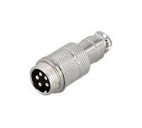 5PCS Connector Male Diam16mm GX16D Push-Pull Circular Connector 2pin3pin4pin5pin5pin7pin8pin9pin10pin(5 pin)
