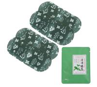 5pcs Cooling Eye Patch for Eyes Moisturising Nonwoven Green | Cold Compress Care, Gift for Birthday or Anniversary, Portable Pack, Family and Friends