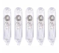 5Pcs Correction Tape, Pastel Colors White Out Tapes Roller Instant Correction Set Stationery Supplies for Students Office Workers Home School (Clear)