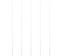 5pcs Corundum Pendant Burning Rods for Kiln Owners and Ceramic Artists | White Heat-resistant Tube, Even Heat Exposure for Clay Figurines and Small Ceramic Jewelry, Hobbyist Use