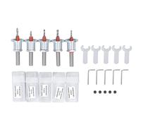 5Pcs Countersink Drill Bit Set Adjustable