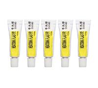 5PCS CPU Thermal Silicone Grease Insulated White Paste for Heat Dissipation, LED, Wide Applications, Tear Strength 1.5MPA