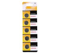 5pcs CR1616 Lithium Coin Button Cell Batteries 3V for Car Key Remotes and Low Power Devices