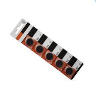 5Pcs CR2016/CR2025/2032 Lithium Button Batteries 3V For Various Devices Such As Remote Control Key Electronic Leak Proof Button Cell Battery
