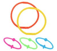 5pcs Cross Silicone Wristbands for Sports Teams and Faith Gatherings | Rubber Material, Vibrant Colors, Lightweight Minimalist Style, for Women and Youth Athletes, Team Spirit