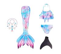 5pcs Cute Clothes With Ocean Sparkle Decoration, Take Beautiful Photos Of Your Kids