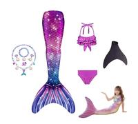 5pcs Cute Clothes With Ocean Sparkle Decoration, Take Beautiful Photos Of Your Kids