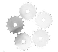 5pcs Cutter, 45mm Cutter Cutter Set, Cutter Blade Crochet for Patchwork Leather Fabric Paper Cutting