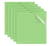 5Pcs Cutting Mat Light Grip for One/Air/Explore Air2&Air 3 /Maker&Maker 3,Quilting Mats 12X12 Inch-Green