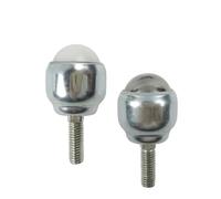5PCS CY-19D M6 20kg 19mm Dia Nylon Ball Transfer Bearing Units for Conveyor Rollers - Durable Metal & Nylon Options for Home & Office Use