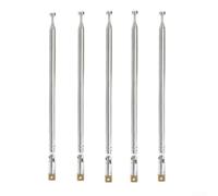 5PCS DAB for fm Radio Antenna 4 Section Telescopic Aerial 60cm Extension for Sony for pioneer Devices