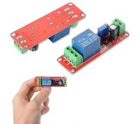 5Pcs DC 12V Delay Relay Module Timer Switch Adjustable 0-10S For Industrial Control Automation And DIY Electronic Projects