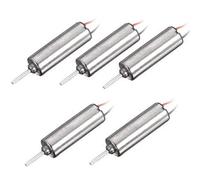 5pcs DC 3.7V 66000RPM Wired Micro Coreless electronic starter, Professional electronic starter Parts, for Model Toy Mini DC electronic starter, Accessories electrical tools