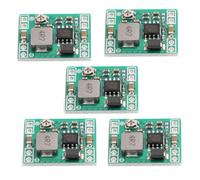 5pcs Dc-dc Buck Converter Module 5v Fixed Output 3a Green