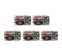 5Pcs DC-DC Step Down Converter 6V-24V To 5V 3A USB High Efficiency For Arduino Car Phone Charger
