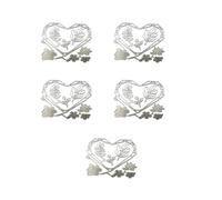 5Pcs Decorative Die Cut Embossing Cutting Dies Stencils for Card Making Photo Album Decoration Carbon Steel Die Cut Cookie Cutter