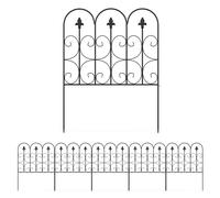 5PCs Decorative Garden Fencing Metal Border Edging