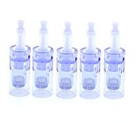 5Pcs Derma Pen Dermapen Mircroneedling Pen Needles Cartridges Tips Derma Roller 36Pins Needle Cartridges A6 Replacement (36Pins)