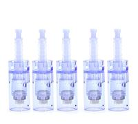 5Pcs Derma Pen Dermapen Mircroneedling Pen Needles Cartridges Tips Derma Roller 42Pins Needle Cartridges A6 Replacement (42Pins)