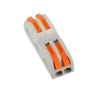 5PCS design 2 pin 10pcs SPL-2 type Compact Wire Connector Conductor Terminal block with lever