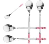 5pcs Dessert Spoon Stainless Steel for Picnic Tea Cake and Ice Cream