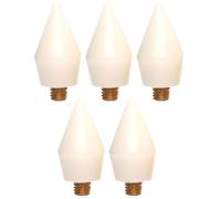 5pcs Diamond Art Pen Wax Tip Refills for Nail Drills Beginners | Metal and Wax Construction, White Finish, Secure Placement for Art Craft Process and Diamond Art