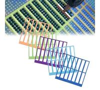 5PCS Diamond Art Ruler Tools, Advanced Diamond Spot Alignment Tool for Full Partial Kits, Non-Slip Durable