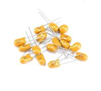 5pcs DIP Tantalum Capacitor 0.1UF 0.22UF 0.33UF 0.47UF 1UF 2.2UF 4.7UF 10UF 15UF 22UF 47UF 100UF 220UF(25V 2.2UF DIP)