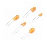 5pcs DIP Tantalum Capacitor 10V 16V 20V 25V 35V 50V 0.1UF 0.22UF 0.33UF 0.47UF 1UF 2.2UF 4.7UF 10UF 15UF 22UF 47UF 100UF 220UF BIANMTSW(50V 22UF DIP)
