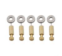 5pcs DIY Leather Basting Needles for Manual Stitching Support Edge Locking and Simulated Layout Prior to Permanent Hole Punching (B)