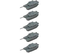 5PCS DIY Model China ZTZ-99A Main Battle Tank Model 1/700 1/350 Scale Army Armored Tanks Battle Vehicle Weapon Mould Military(1/700 (1.52cm))