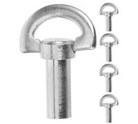 5pcs DIY Music Box Winding Key Replacement Handle, Iron Silver | Smooth Operation, Comfortable Grip, Universal Replacement, Portable, for Music Boxes and Jewelry Box Repairs