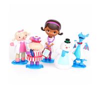 5pcs Doc McStuffins Stuffy Lambie Figure PVC Toy