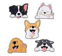 5pcs Dog Enamel Pins Set - Cute & Funny Pins for Backpacks, Jackets, Hats, Gifts - Collectible Metal Lapel Pins for Pet Owners & Animal Enthusiasts