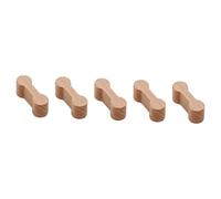 5Pcs Dog Track Connectors Wood Train Track Accessories Railway Track Adapter wood